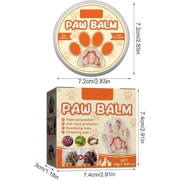بالم مرطوب کننده و ضد ترک پنجه و بینی حیوانات Paw Balm مدل YEGBONG