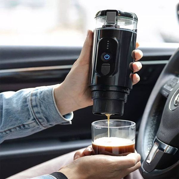 مینی اسپرسو ساز شارژی قابل حمل مدل Mini Espresso CF-1801BGC