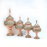 شکلات خوری مس و خاتم اعلاء هنر پارس