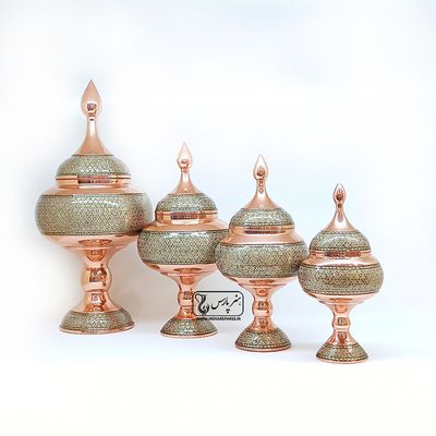 شکلات خوری مس و خاتم اعلاء هنر پارس