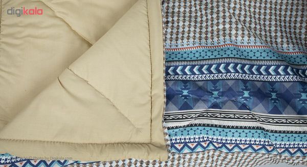لحاف کرسی هلکو مدل مری دریا 6 نفره سایز 300 × 300 سانتی‌متر