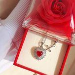 گردنبند ست قلب و شمشیر