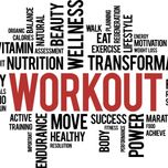 استیکر مدل workout