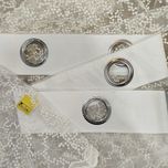 پرده تیکو دکو مدل خامه‌ دوزی گیپور صدفی bradley2110 سایز 300x280 سانتی متر