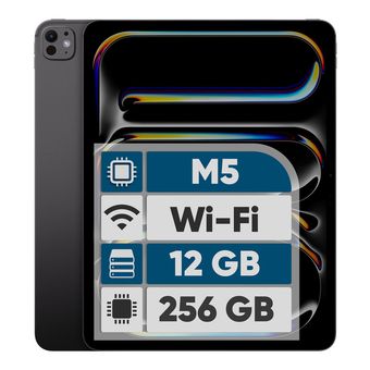تبلت 13 اینچ اپل مدل IPad Pro 2025 M5 Wi-Fi ظرفیت 256 گیگابایت و رم 12 گیگابایت - جعبه بزرگ