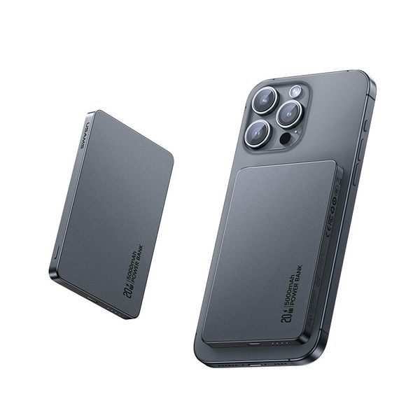 پاوربانک مگسیف یوسمز مدل US-CD231 ظرفیت 5000 میلی آمپرساعت