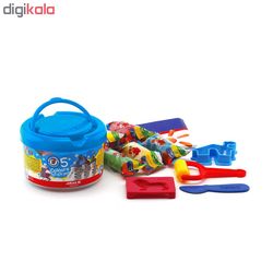 خمیر بازی سطلی آریا 5 رنگ