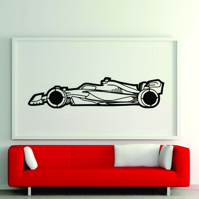 استیکر مدل ماشین مسابقه ای a22