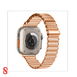 بند فلزی مدل کرکره ای  مناسب برای اپل واچ 38/40/41میلیمتری