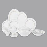 سرویس غذاخوری 102 پارچه 12 نفر چینی زرین ایران مدل Hadiye سری ایتالیا اف درجه یک