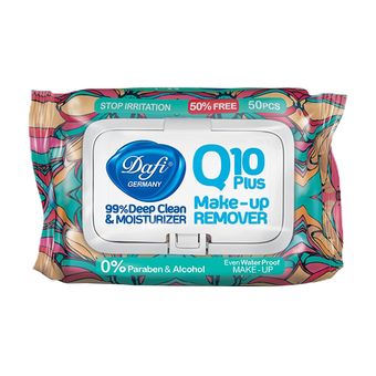 دستمال مرطوب دافی مدل Q10 بسته 50 عددی*754