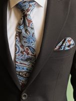 کراوات و پوشت طرح‌دار کارلوتی کدa157