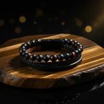 دستبند مردانه مدل نوای شب کد 5979