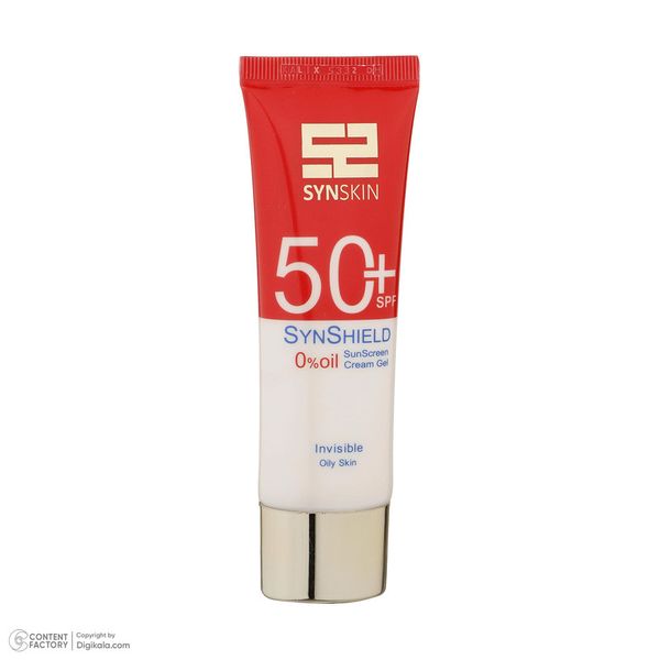 کرم ژل ضدآفتاب ساین اسکین مدل SPF50، مناسب پوست‌های چرب، حجم 50 میلی‌لیتر