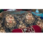 لحاف کرسی خانه سبز اسماعیلی مدل یلدا سایز 400x400 سانتی متر