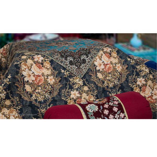 لحاف کرسی خانه سبز اسماعیلی مدل یلدا سایز 400x400 سانتی متر