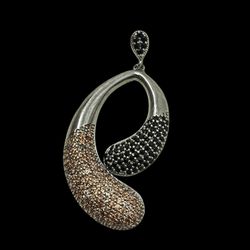 آویز گردنبند نقره زنانه مدل عقیق کد 07