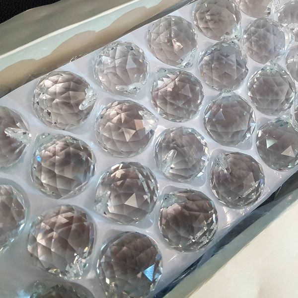 کریستال لوستر مدل گوی شماره سی بسته 102 عددی