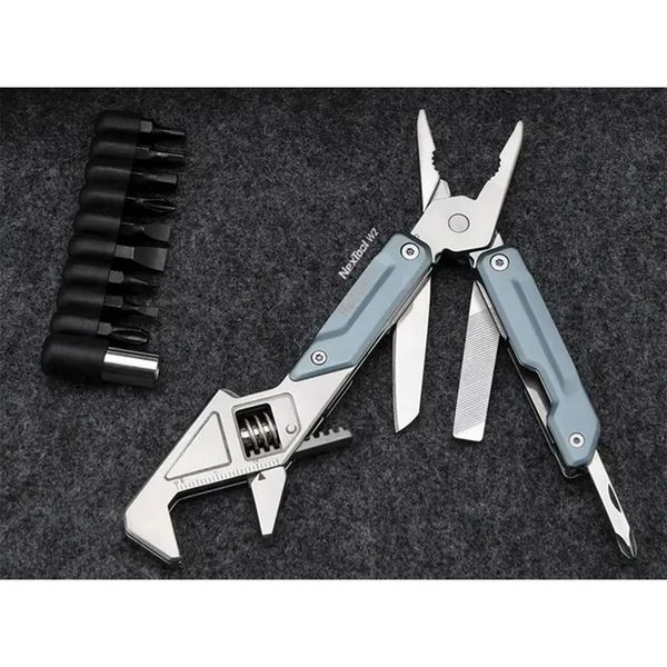 ابزار چندکاره سفری نکس تول مدل Light Wrench W2 به همراه سری پیچ گوشتی