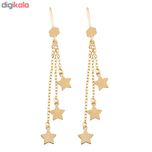 گوشواره طلا 18 عیار زنانه کد EA190