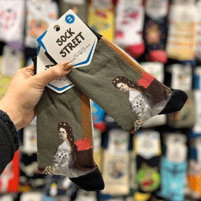 جوراب وارداتی خانوم ژست گرفته از برند sock street