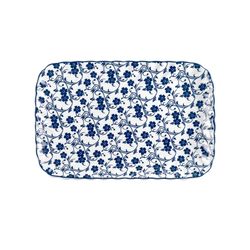 دیس پذیرایی مستطیل گلدکیش طرح مانیسا سایز کوچک کد GK701131-13