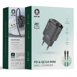 شارژر دیواری گرین لاین مدل PD & QC3.0 Mini