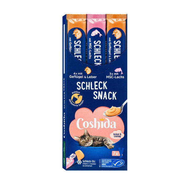 بستنی گربه‌ی کوشیدا با طعم مرغ و ماهی / Coshida cat ice-cream