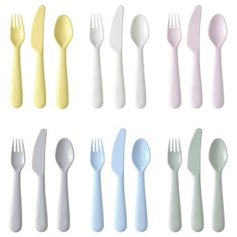 سرویس قاشق چنگال کارد 18 تکه ایکیا KALAS