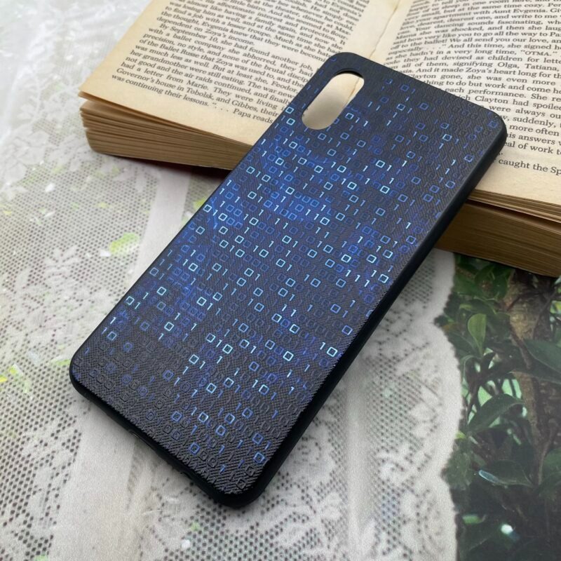 قاب گوشی (Galaxy A02 (A022 سامسونگ فانتزی برجسته طرح صفر و یک کد 70876