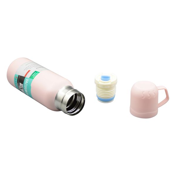 فلاسک مدل GS-M-269892 گنجایش 0.621 لیتر به همراه لیوان سفری بسته 3 عددی