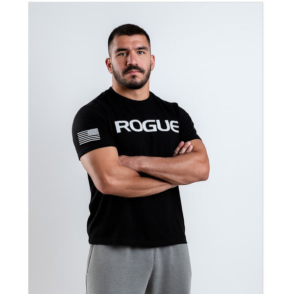 تیشرت کلاسیک Rogue چاپ سفید