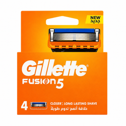 تیغ یدک ژیلت فیوژن 5 (بسته 4 عددی) Gillette Fusion5 Razor Blades – 4 Cartridges