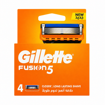 تیغ یدک ژیلت فیوژن 5 (بسته 4 عددی) Gillette Fusion5 Razor Blades – 4 Cartridges