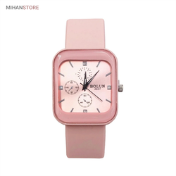 ساعت مچی زنانه بولون مدل A637 | طرح مستطیل شیک + جعبه کادویی - فروشگاه شاپینو