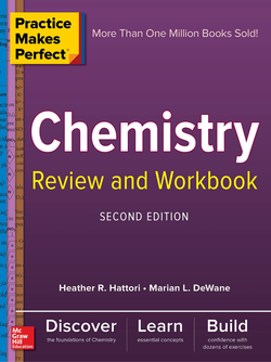 کتاب تمرین شیمی Practice Makes Perfect Chemistry Review and Workbook Second Edition