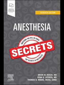 Anesthesia Secrets 2026 7th Edition