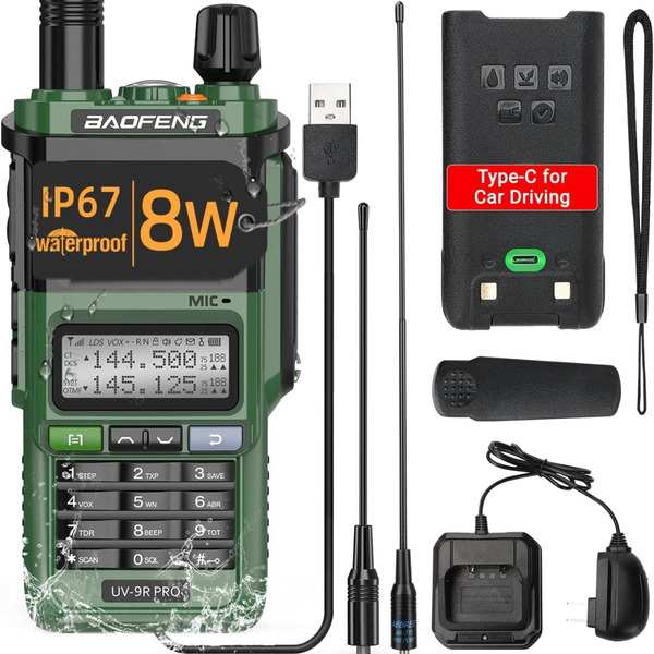 بیسیم واکی تاکی باوفنگ مدل Baofeng UV9R PRO V2