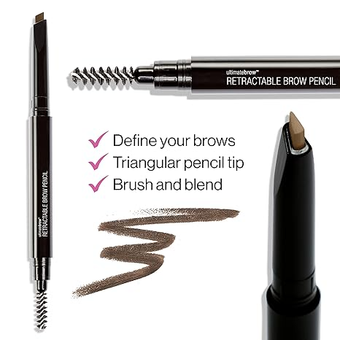 مداد ابرو پیچی وت اند وایلد رنگ Medium brown،  Wet n Wild Ultimate Brow Retractable Pencil