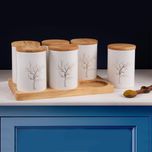 ست جا ادویه 7 پارچه آرتیستون مدل بامبو