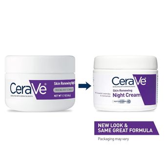 کرم شب ضدچروک و جوان‌کننده CeraVe | Skin Renewing Night Cream