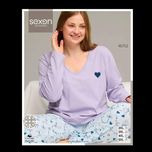 ست بلوز شلوار پاییزه زنانه برند sexen🇹🇷