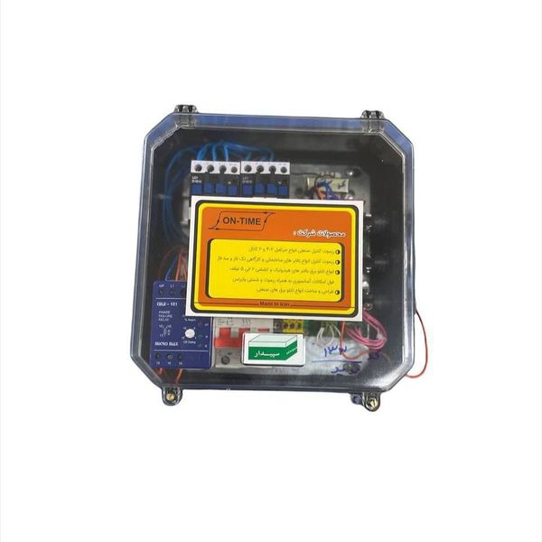 کلید بیسیم بالابر ساختمانی سه فاز با کنترل فاز آن تایم مدل BL2T