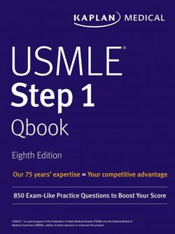 USMLE Step 1 Qbook: 850 Exam-Like Practice Questions to Boost Your Score  2019