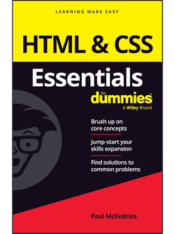 خرید کتاب HTML & CSS Essentials For Dummies