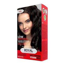 کیت رنگ مو رویال رنگ دودی کد 3.1