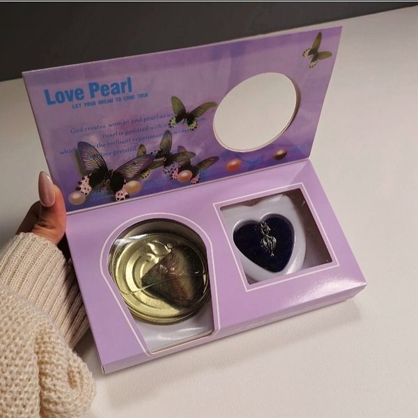 گردنبند صدف مروارید طبیعی عشق وارداتی اصل