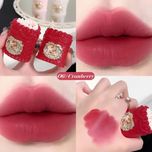 رژ لب مخملی کیک توت فرنگی دوپ فلاور نوز