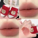 رژ لب مخملی کیک توت فرنگی دوپ فلاور نوز