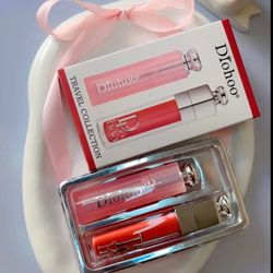 پک لیپ گلاس و بالم لب طرح دیور ‌Drohoo